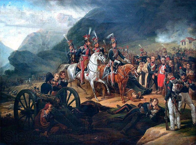 Horace Vernet Battle of Somosierra Norge oil painting art